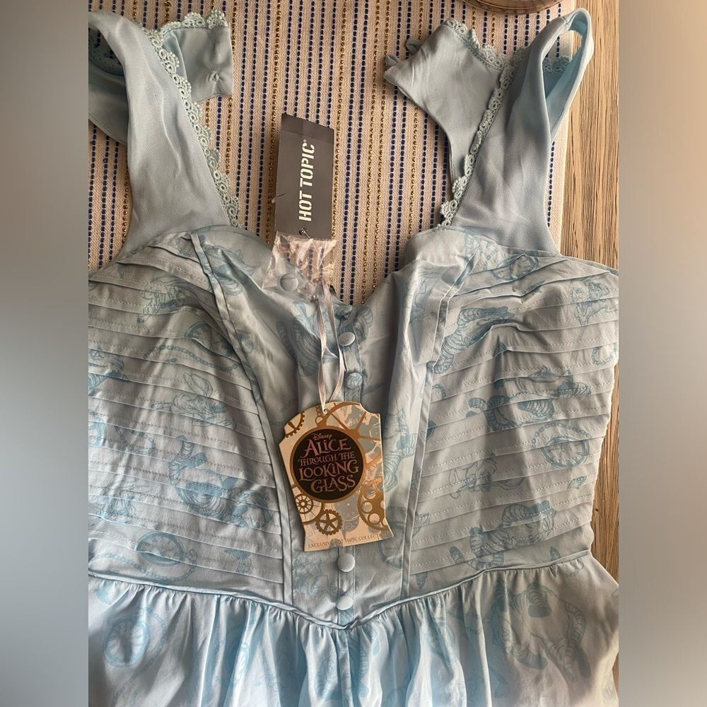 Hot Topic Light Blue Mini Dress - Picture 9 of 15